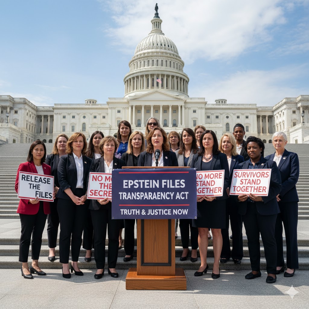 Epstein Survivors Testify in D.C.; Bill Advances to Declassify Files on Convicted Sex Offender